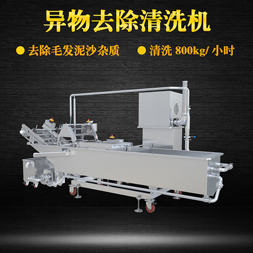 果蔬異物去除清洗機，清洗800kg小時，果蔬異物去除清洗機