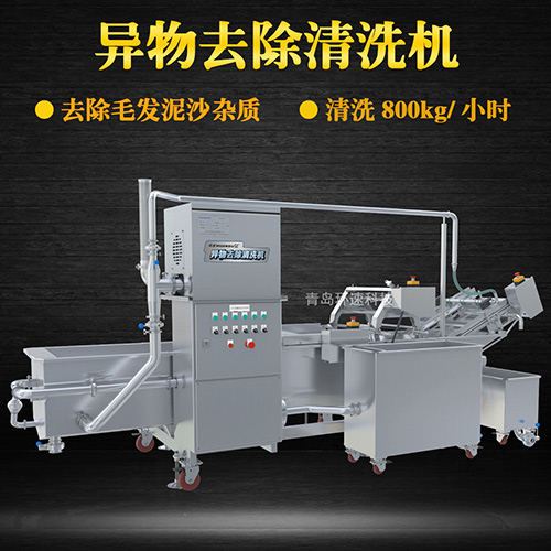 全自動(dòng)蔬菜清洗機(jī)，清洗800kg小時(shí)，全自動(dòng)蔬菜清洗機(jī)