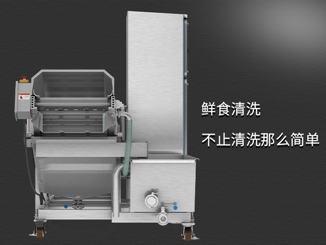 高质蔬菜清洗机，气泡清洗，清洗800kg/小时