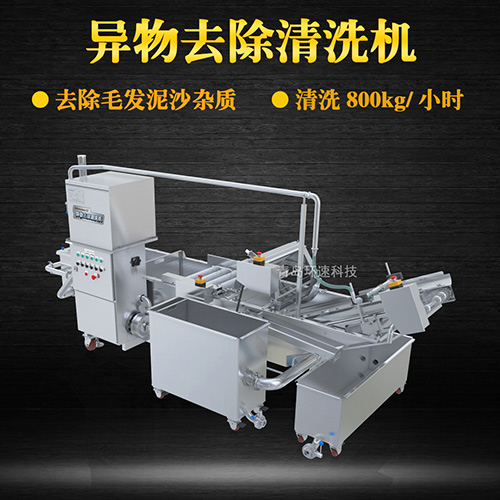 果蔬清洗機(jī)設(shè)備，氣泡清洗，清洗800kg小時(shí)