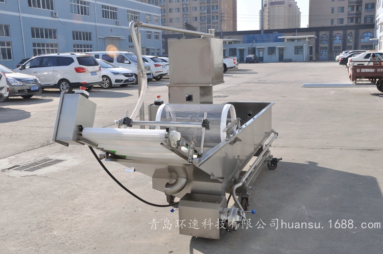 多功能翻轉(zhuǎn)斗洗菜機(jī) 洗菜機(jī),青島環(huán)速.十年研發(fā),持續(xù)改進(jìn),洗菜機(jī)