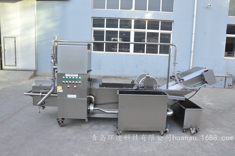 氣泡洗菜機型號 800kgh潔凈清洗,循環(huán)水系統(tǒng)